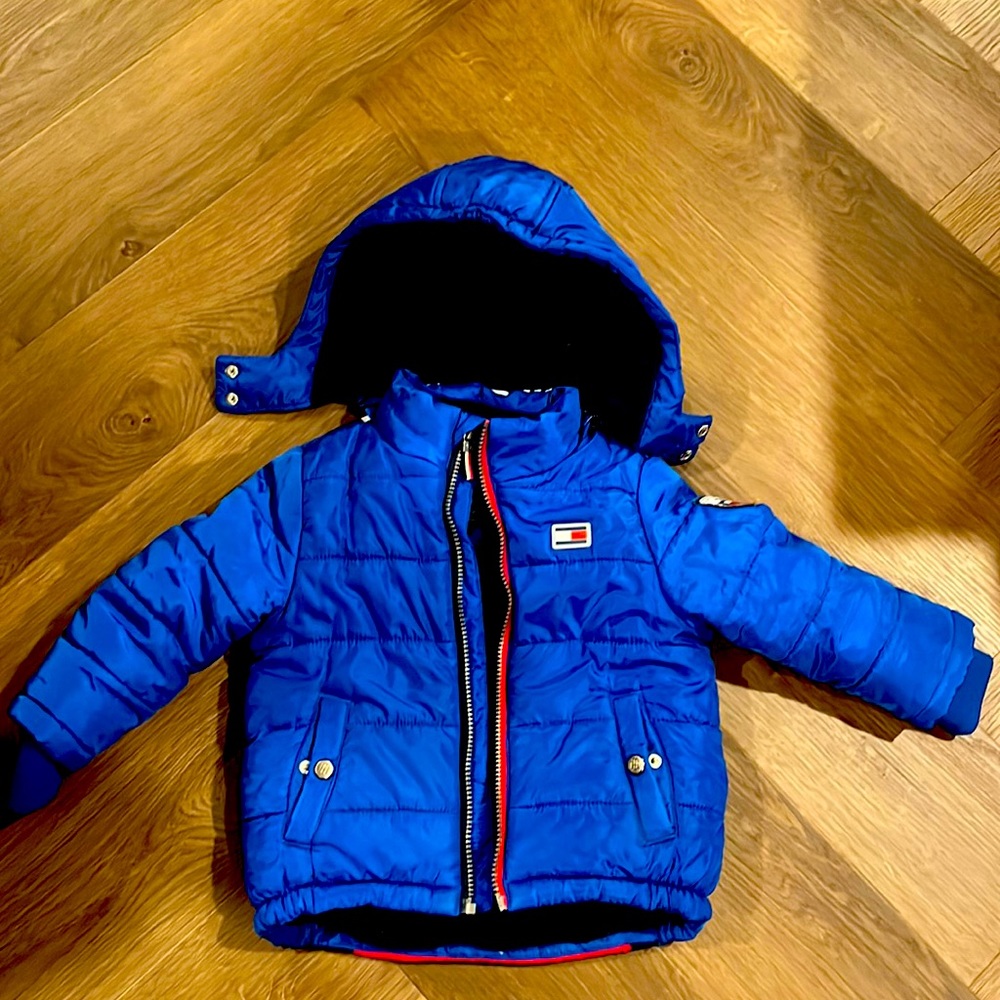 Tommy Hilfiger puffer jacket toddler boys